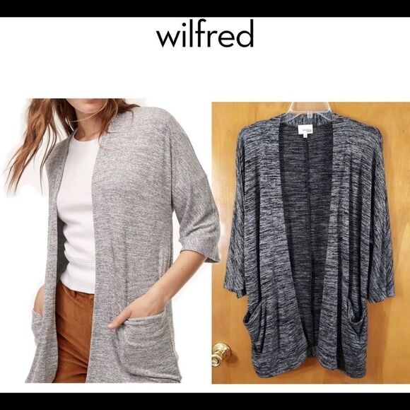 ARITZIA Wilfred free Gray Zlata sweater Sz XXS - Picture 1 of 6